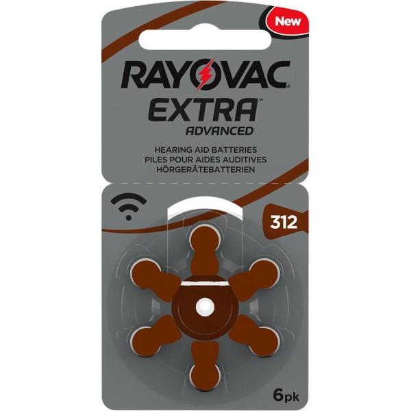 POWERDEAL 240 stuks Rayovac hoortoestelbatterijen 312 (bruin)