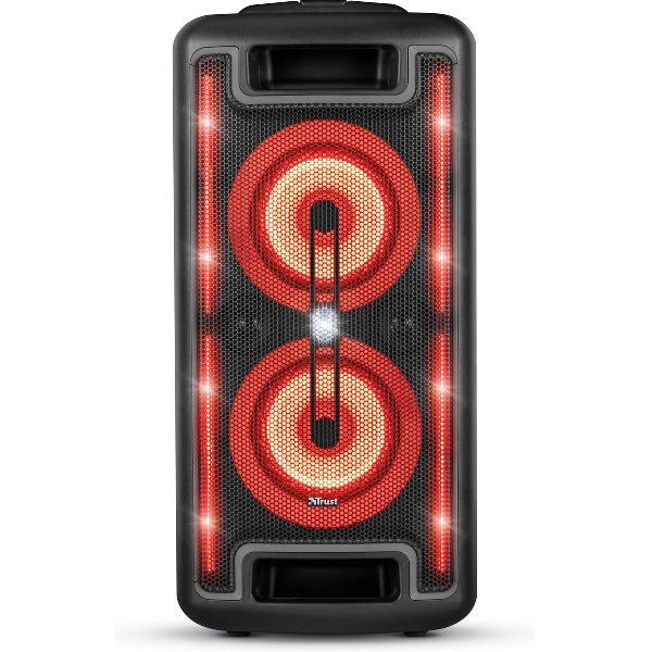 Trust Klubb MX GO - Draagbare Draadloze Speaker - RGB Verlichting - 160W - Zwart
