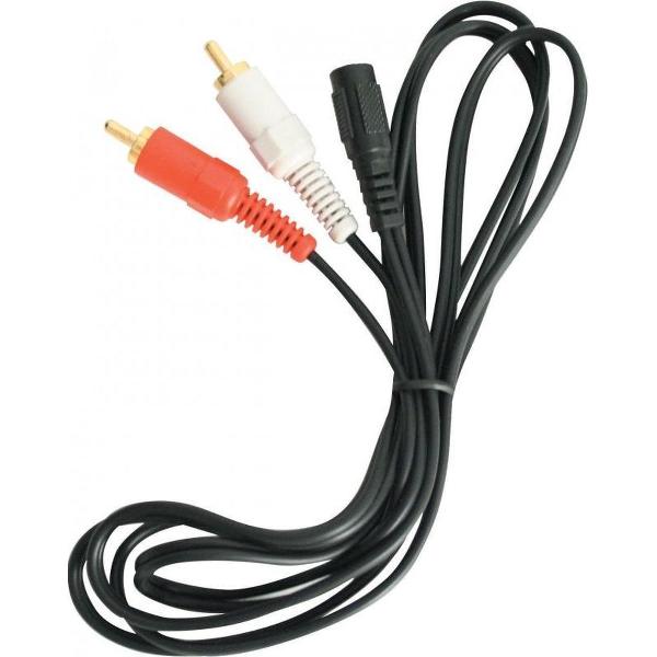 RCA naar AUX-female adapter