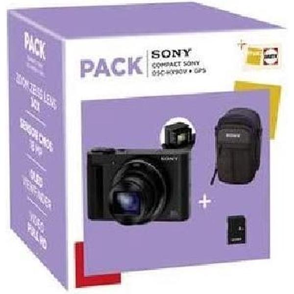 Sony DSC-HX90V compacte camera + tas + geheugenkaart