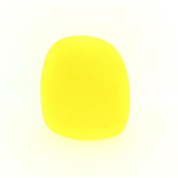 Microfoon Windkap - Microfoon - Cover - Plopkap - Cap - Windshield - 70x60mm - Geel - 1 stuk