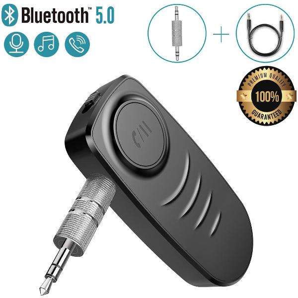 Bluetooth via AUX - 3.5mm AUX - Bluetooth Audio Receiver - Draadloos Muziek Luisteren - Bluetooth Ontvanger