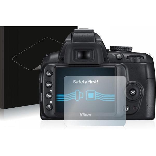 uwcamera® - Nikon D3000 Heldere Screenprotector - type: Ultra-Clear
