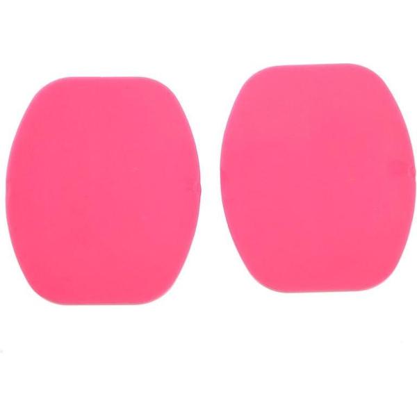 ST-12 2 adapters voor vlakke oppervlakken + 2 sticker met kleefbevestiging voor GoPro NIEUWE HERO / HERO6 / 5/5 sessie / 4 sessie / 4/3 + / 3/2/1, Xiaoyi en andere actiecamera's (roze)