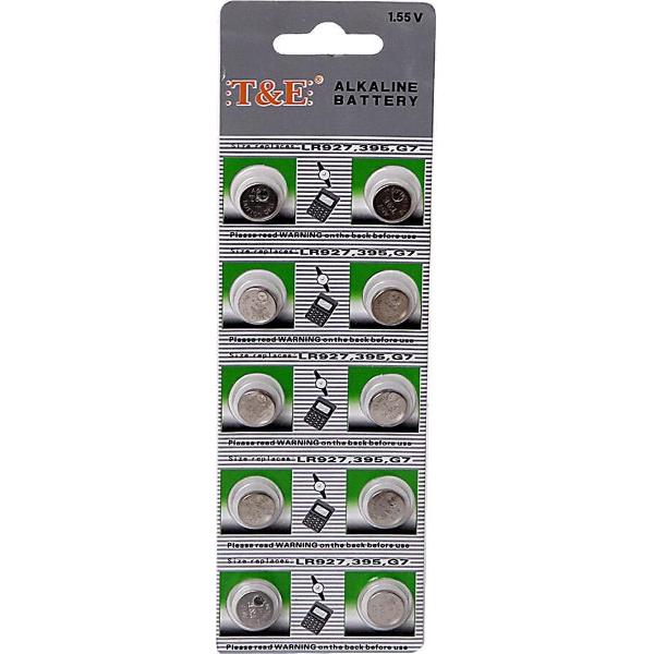 T&E knoopcel batterij Alkaline LR927 - Blister 10