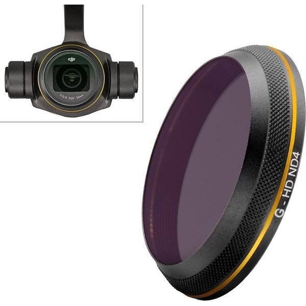 PGYTECH X4S-HD ND4 Gouden rand lensfilter voor DJI Inspire 2 / X4S Gimbal Camera Drone-accessoires