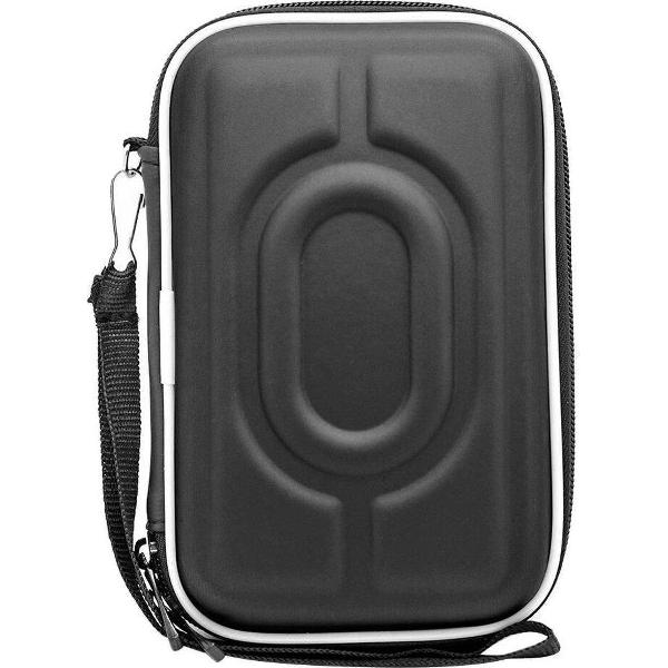 Hard Cover Carry Case Voor HP Sprocket / Polaroid Zip Mobiele Printer - Opberghoes Sleeve Beschermhoes Tas Hoes Opbergtas - Zwart