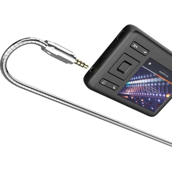 Durata Aliminium Audio Aux 3,5 mm naar 3,5 mm kabel DR-A12