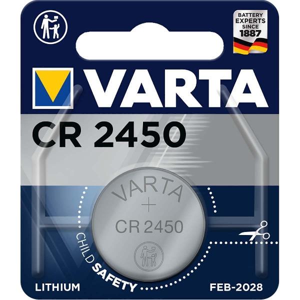 Varta CR2450 Wegwerpbatterij Lithium