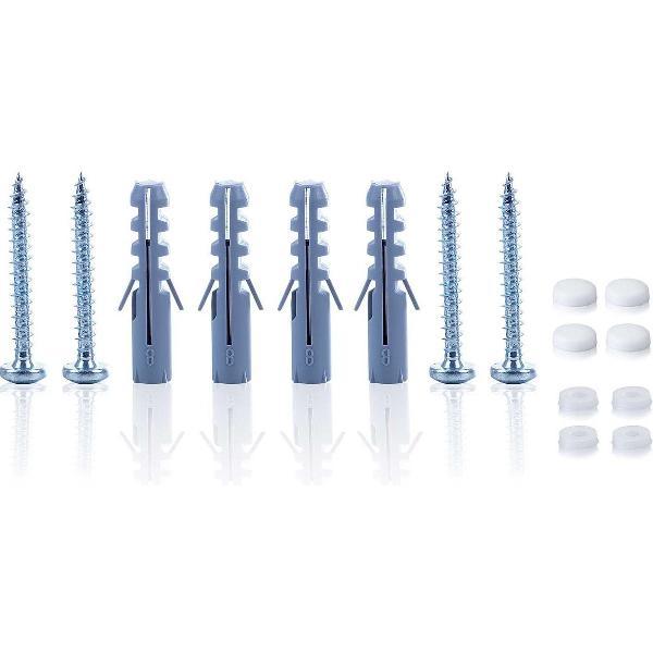 Vebos muurbeugel Sonos Five wit - verticaal