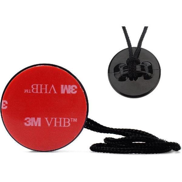Safety Borg Plakker Helm Board Buckle Secure Mount Tether met Veiligheids Koordje voor GoPro