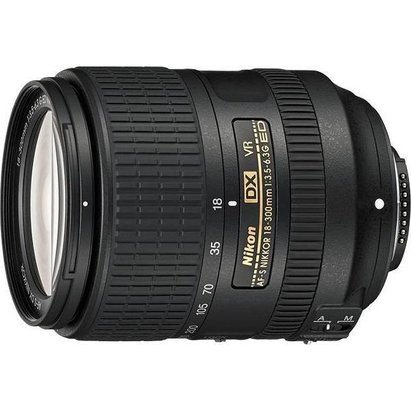 Nikon AF-S DX Nikkor 18–300mm - f/3.5–6.3G ED VR - Zwart