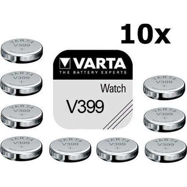 Varta V399 42mAh 1.55V knoopcel batterij - 10 stuks