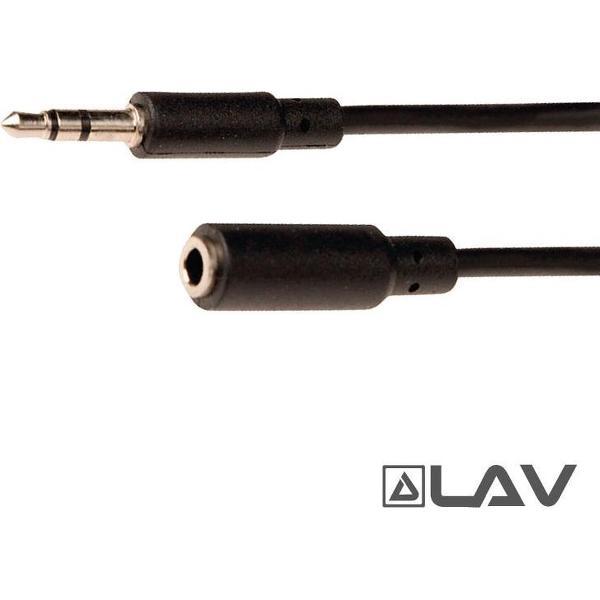 LAV - Verlengsnoer koptelefoon 2Mtr
