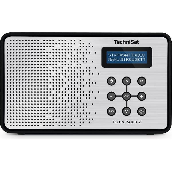 TechniSat DAB+ TechniRadio 2 Black/Silver 0000/4965