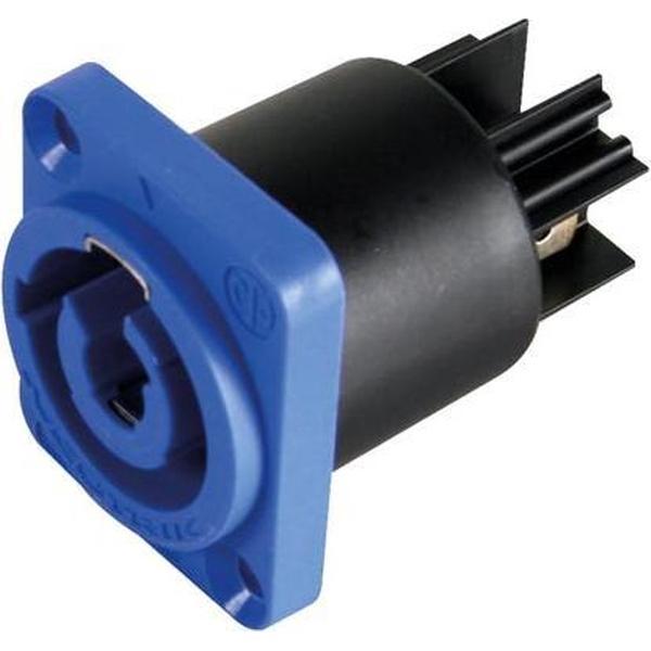 NEUTRIK - POWERCON, 3-POLIG CHASSISDEEL, BLAUW, BEKRACHTIGD / VOEDINGSINGANG (NAC3MPA)