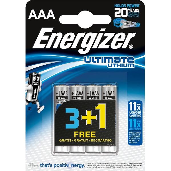 Energizer Ultimate Lithium Micro AAA 1,5V