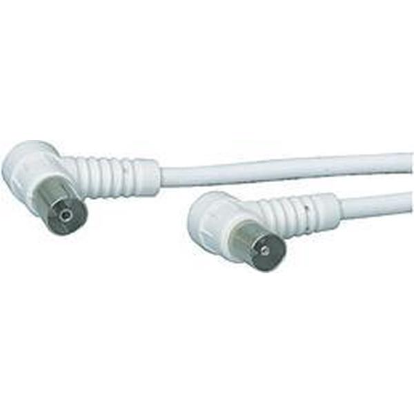 Valueline CX PROF2.5 coax-kabel 2,5 m Wit