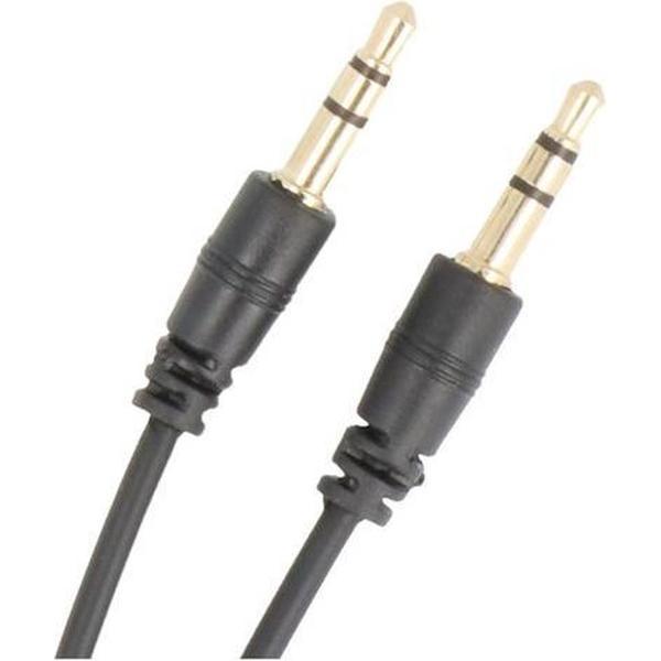 BestCases.nl Aux Stereo Kabel Zwart