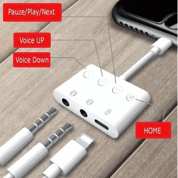 All in one lightning compatible adapter - 9 functies