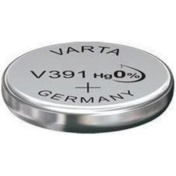 Varta horlogebatterij V391 zilveroxide