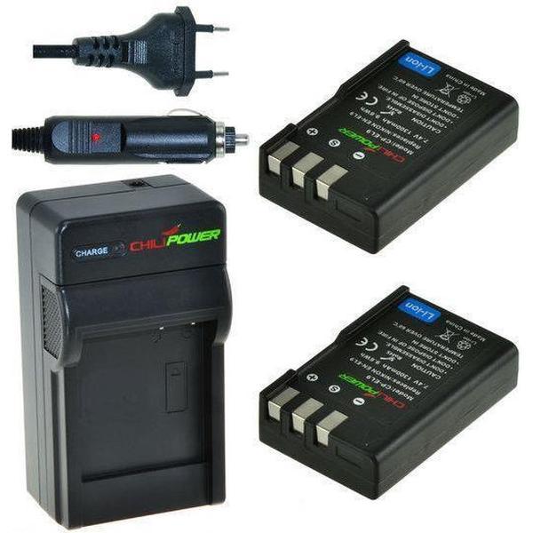 ChiliPower EN-EL9 Nikon Kit - Camera Batterij Set