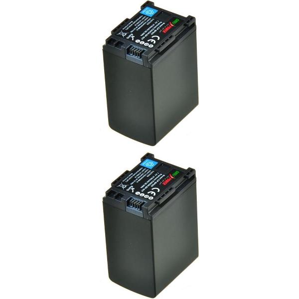 ChiliPower Canon BP-827 camera batterij - 2 stuks verpakking