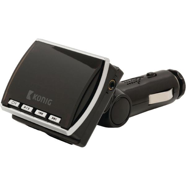 König 87.5 - 108MHz Zwart FM transmitter