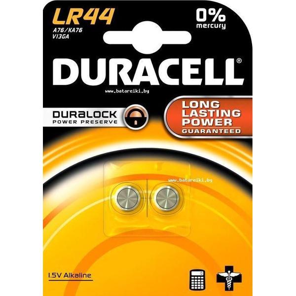 Duracell Knoopcel Batterij LR44 Alkaline - 10 stuks