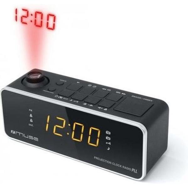 Muse M-188 P Wekkerradio met projectie