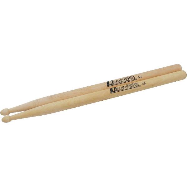 Dimavery DDS-2B Drumstokken - Maple - Houten tip - Dikte 2B - Drumsticks - 2 Stuks Drumstick / Drumstok