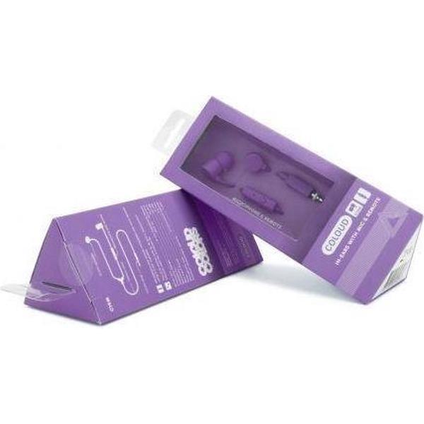 Coloud koptelefoon: Purple In-Ear Headphones