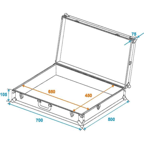 ROADINGER Universal Case FOAM, black, GR-2 black