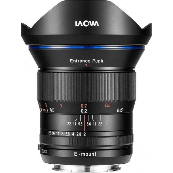 Laowa 15mm f/2 FE Zero-D SLR Ultra-groothoeklens Zwart