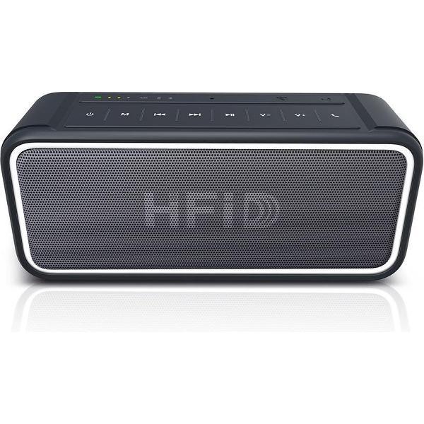 HFD-812 20 Watt bluetooth speaker waterproof / Speciale bass functie / Accuduur 24 uur / Spatwaterproof / Met NFC