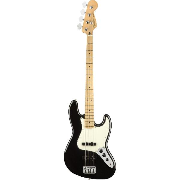 Fender Player Jazz Bass MN Black 4-snarige basgitaar