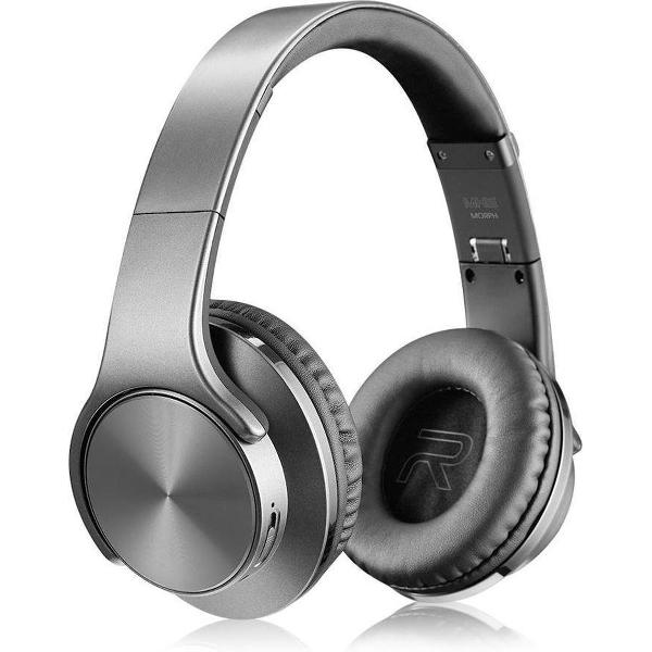 Sodo On-Ear Bluetooth Koptelefoon Draadloos - Headset en Speaker in 1 - Zilver