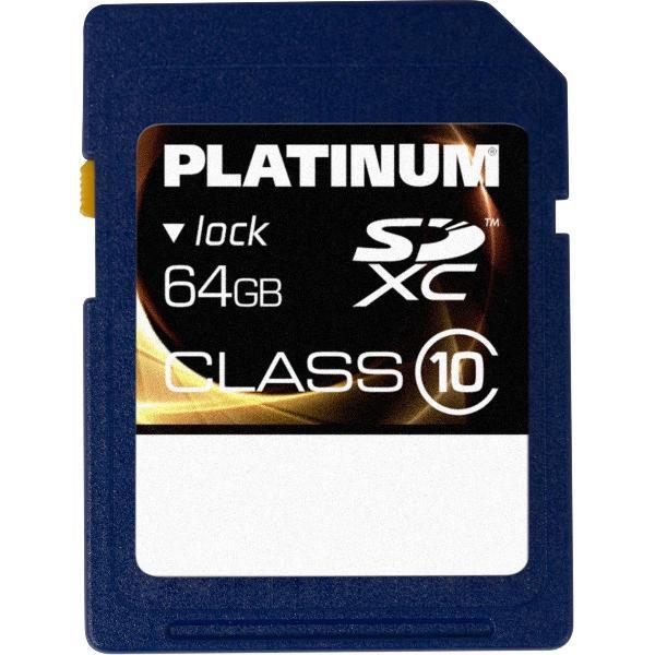 Platinum Secure Digital SDXC Card 64 GB