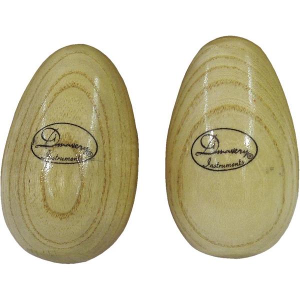 DIMAVERY Egg shaker wood 2x
