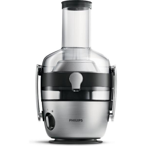 Philips Avance Collection HR1921/20 citruspers/sapmaker Sapcentrifuge Zwart, Zilver, Transparant 1100 W