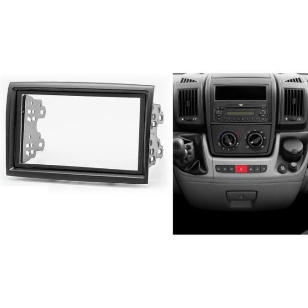 2-DIN FIAT Ducato 2006+ / CITROEN Jumper 2006+ / PEUGEOT Boxer 2006+ frame Audiovolt 11-354
