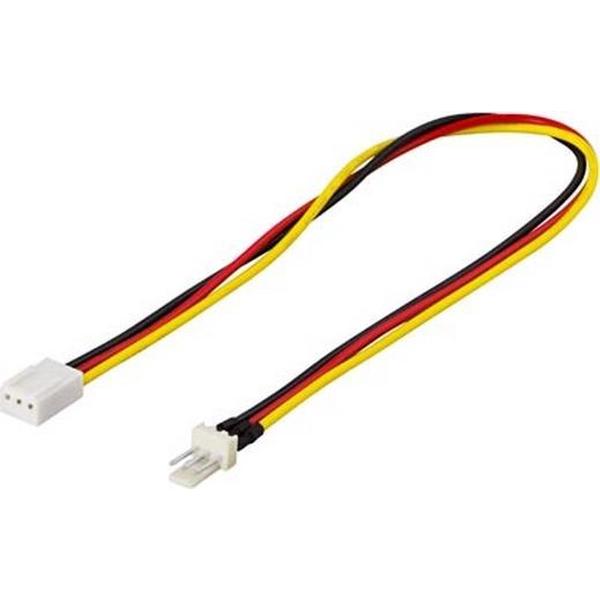 DELTACO SSI-37 3-pin 3-pin zwart, Rood, Wit, Geel kabeladapter/verloopstukje