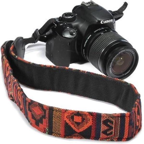 DSLR / Nikon / Canon / Sony Vintage Nek Strap Band - Oranje