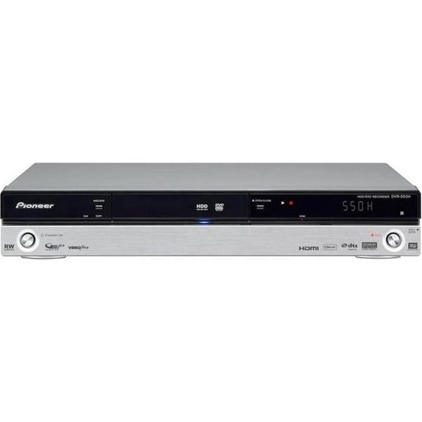 Pioneer DVR-555H - DVD & HDD Recorder 160GB - Zilver (demo model)