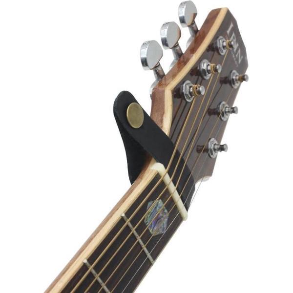 Gitaar Strap - voor de Gitaarriem met Strap Pin bevestiging - Zwart - 1 stuks