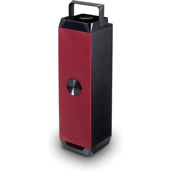 Conceptronic CSPKBTRC Bluetooth Speaker [6W 20-20kHz 4Ohm LEDs remote Black/Red]