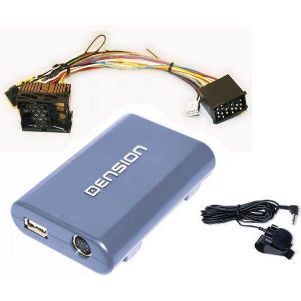 Mini cooper boost radio bluetooth bellen en muziek