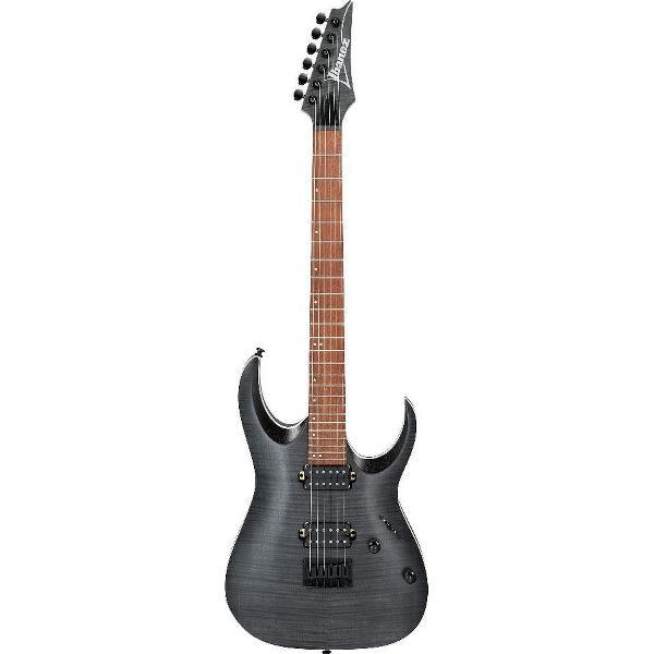 Elektrische gitaar Ibanez RGA42FMTGF Transparant Gray Flat