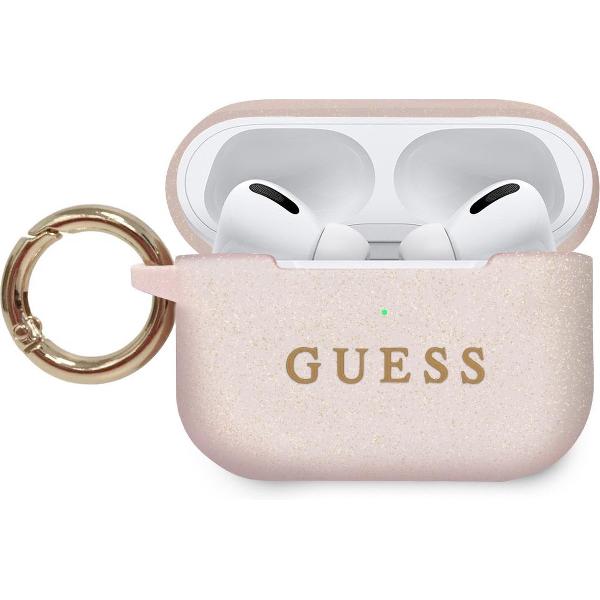 Guess AirPod Pro hoes with ring - licht roze