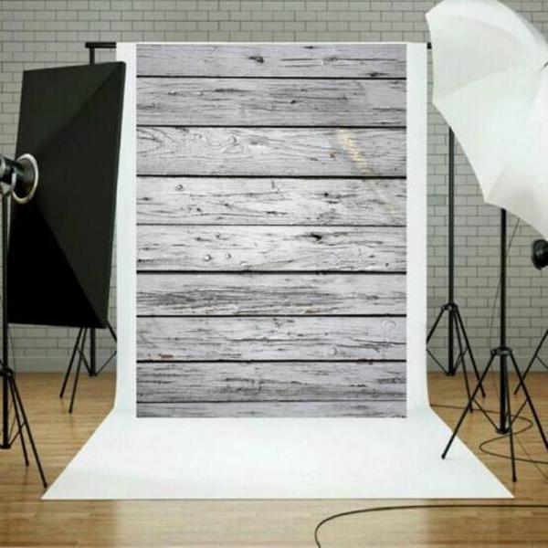 Fotostudio Prop Houtnerf Achtergronddoek, Grootte: 1.5mx 2.1m (0029)